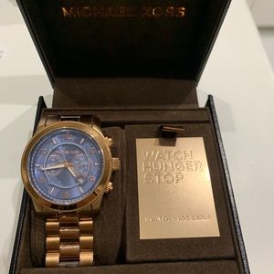 Michael Kors Rose Gold Hunger Stop Watch